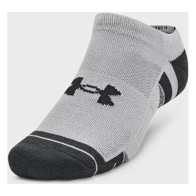 Шкарпетки UNDER ARMOUR Performance Tech 3pk NS сірий