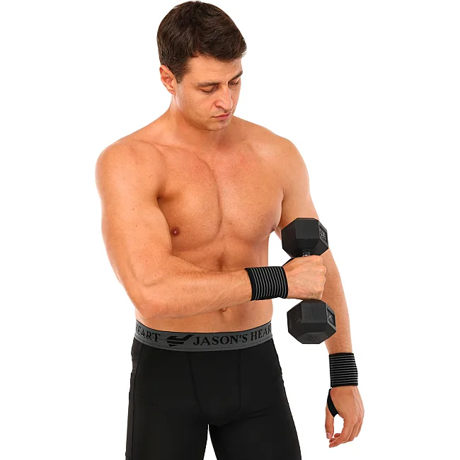 Кистевые бинты
 STRENGTH WRIST WRAPS MUTE 9002 2штуки