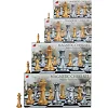Шахматы
 пластиковые на магнитах Bear Card 2612A
 36см x 36см х 2см
