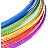 Обруч гимнастический пластиковый ø45см RECORD
 FI-3375-45