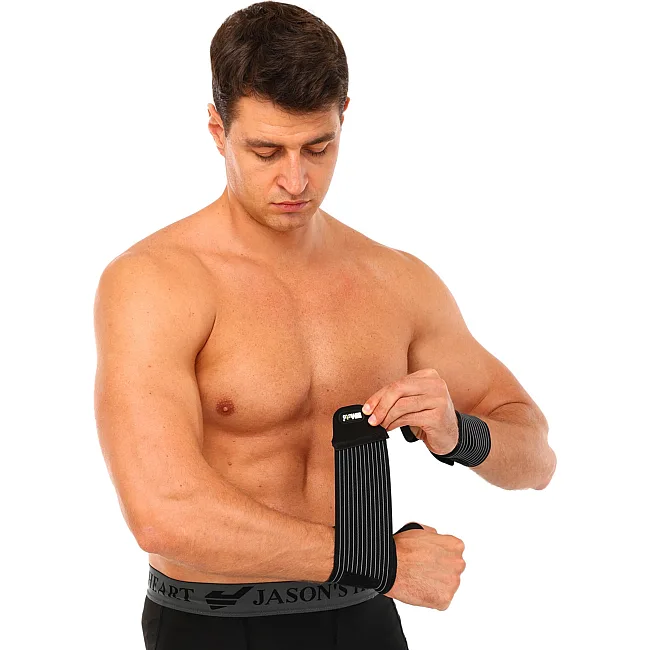 Кистевые бинты
 STRENGTH WRIST WRAPS MUTE 9002 2штуки