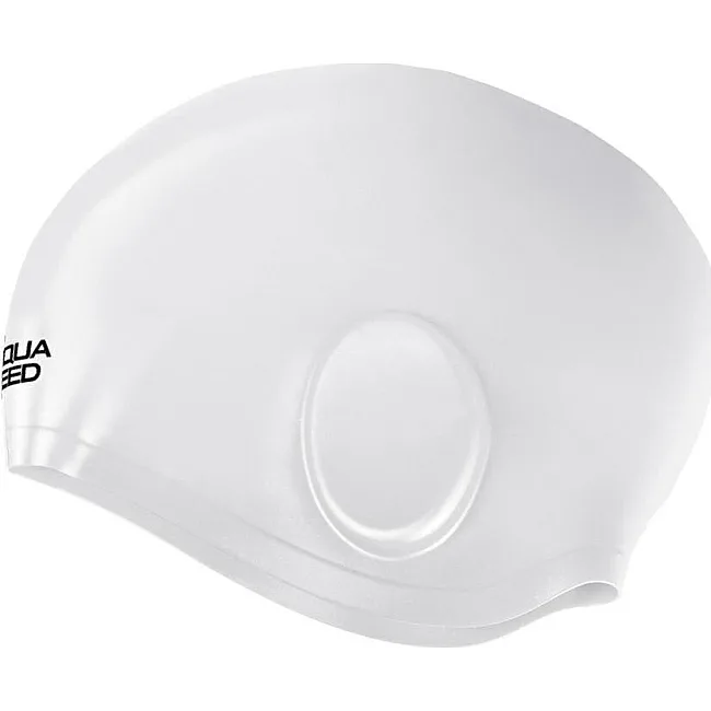 Шапочка для плавания Aqua Speed EAR CAP Volume 61511 белый