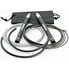 Скакалка скоростная на алюминиевая подшипниках MadMax MFA-286 Speed jump rope Black