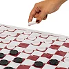 Шашки с виниловым игровым полем в подарочной картонной коробке SP-SPORT
 3508 ø3,2см
