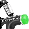 Кистевой эспандер POWERPLAY PP-4323 с регулируемой нагрузкой 10-40 кг. Strength Grip Черно-зеленый