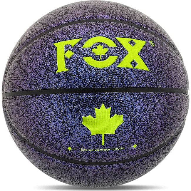 Баскетбольний м'яч PU FOX BA-8712 №7 (Синій)
