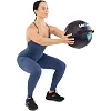 Мяч набивной медицинский для кроссфита WALL BALL LiveUp LP8103-2 2кг