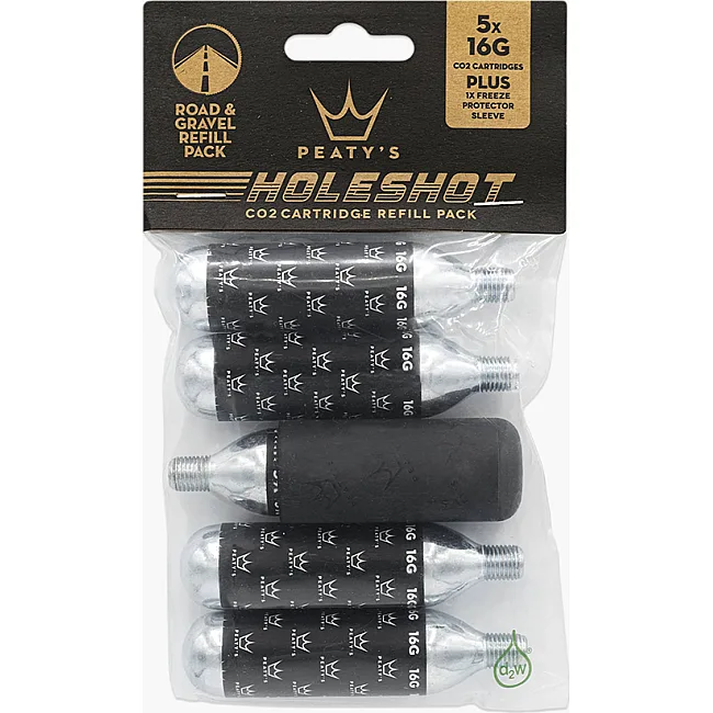 Картридж-баллон Peaty's Holeshot CO2 Cartridge Refill Pack, MTB 25g