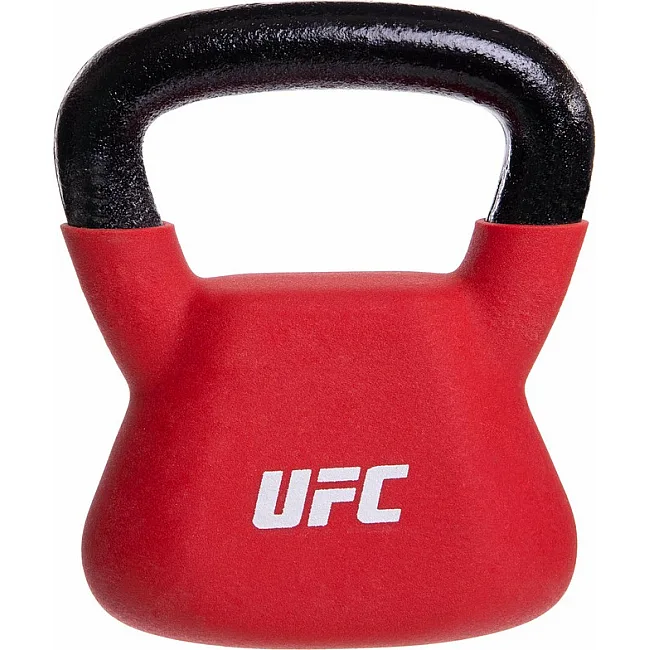 Гиря тренировочная цельная с
 покрытием UFC UHA-69693 вес 6кг