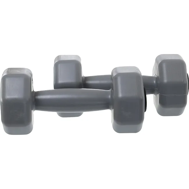 Гантели для фитнеса пластиковые Champion TA-9820-1_5 2шт 1,5кг (Красный)