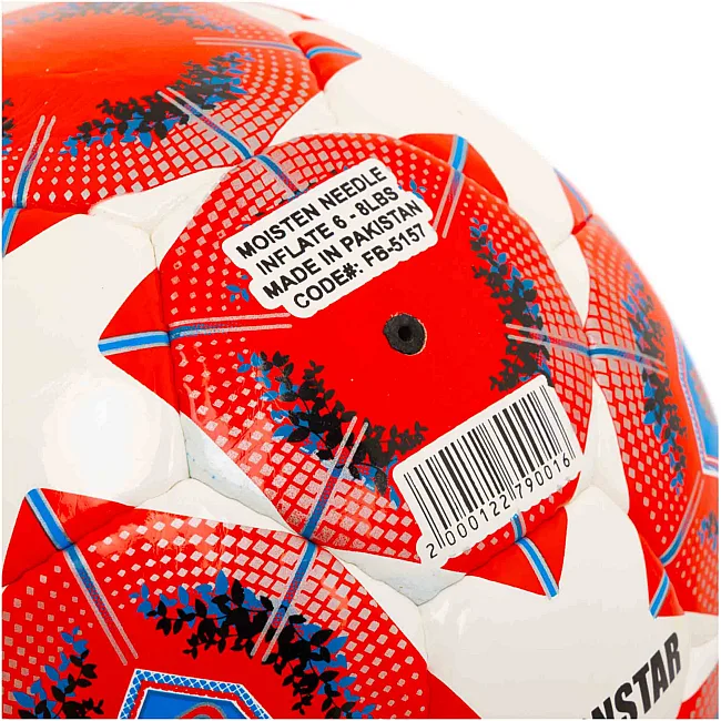 Футбольный мяч
 PREMIER BALLONSTAR FB-5157 №5 PU (Белый-красный)