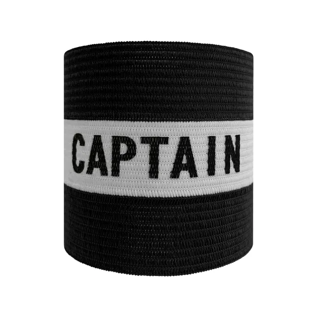 Повязка капитанская META Armband Striped Senior черный, белый OFSM