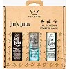 Набор смазок для цепи Peaty's LinkLube All Seasons Starter Pack, Dry / Wet / All-Weather, 3x 60ml