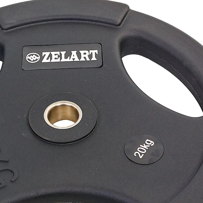 Диск на штангу ZELART TA-5336-28-20 28мм 20кг
