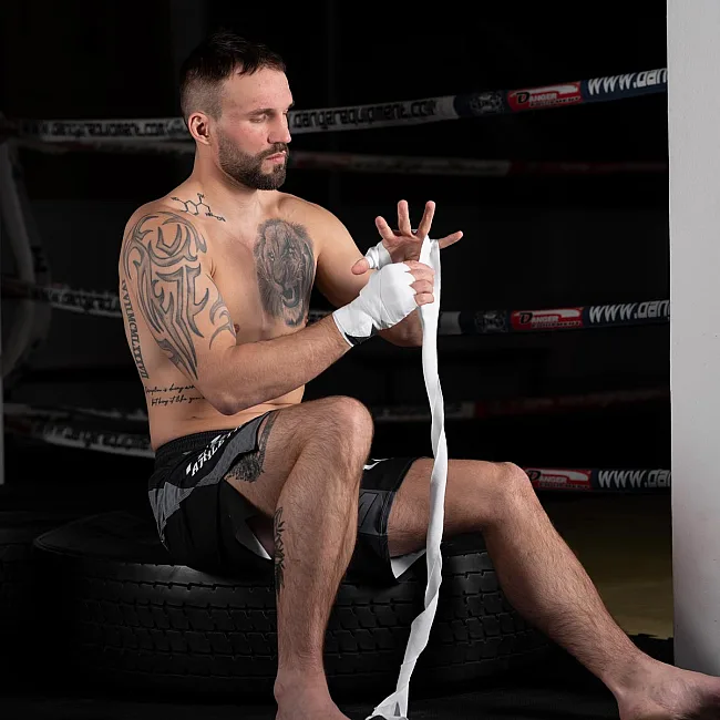 Боксерские бинты PHANTOM Impact White (2.5м)