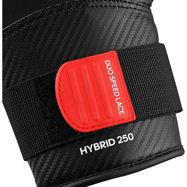 Боксерські рукавички Adidas Hybrid 250 Duo (чорні, ADIH250TG)