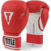Боксерские перчатки для тренировок TITLE Pro Style Leather 3.0 Red