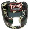 Боксерский шлем TWINS Head Protection FHGL3-AR Green
