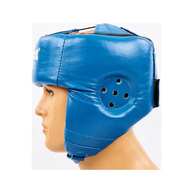 Боксерский шлем Boxer (кожа)