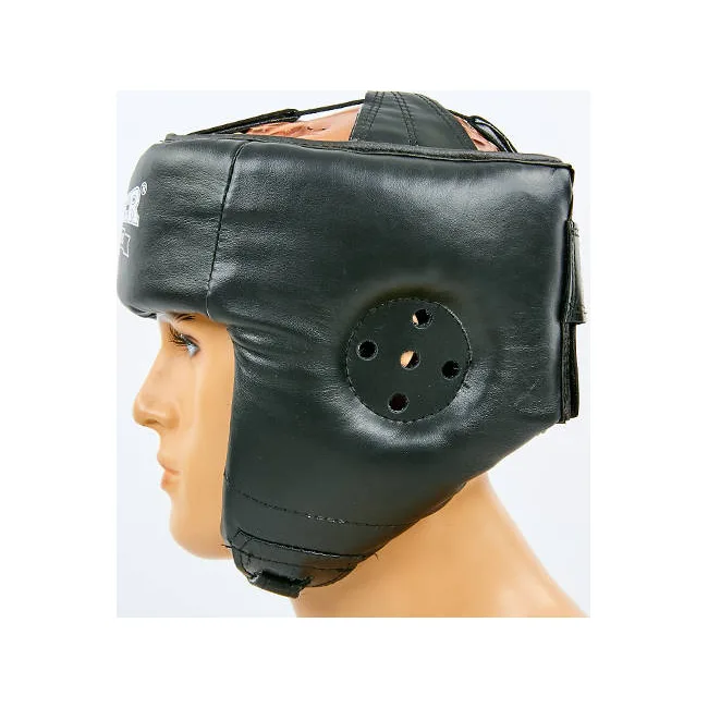 Боксерский шлем Boxer (кожа)