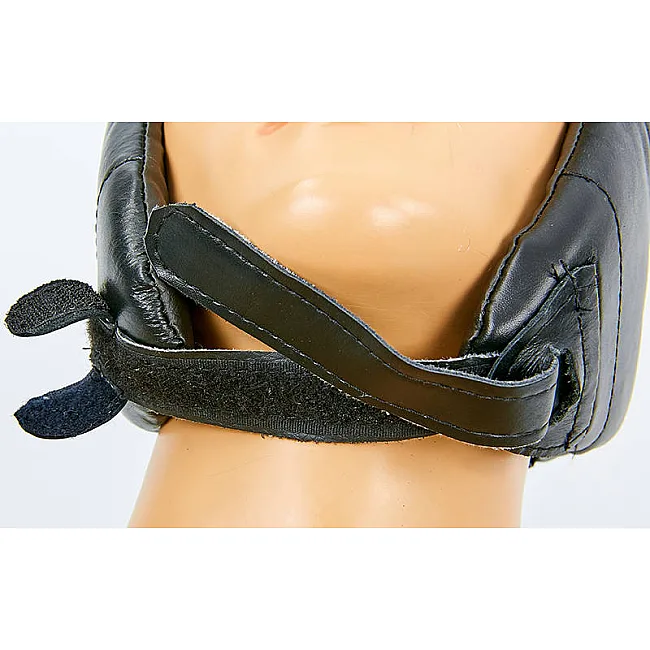 Боксерский шлем Boxer (кожа)