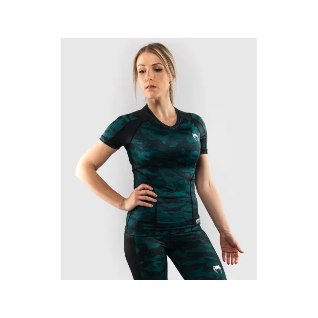 Рашгард женский VENUM Defender Black Green