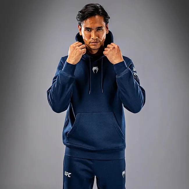 Худи UFC VENUM FIGHT WEEK 4.0 PLAIN VERSION Mens Navy Blue