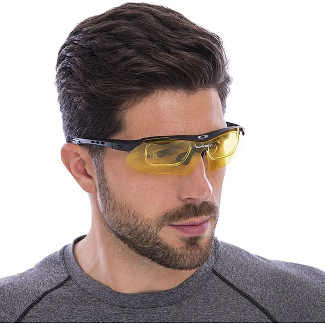 Очки защитные Oakley с поляризацией и сменными линзами Oakley TY-0089