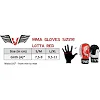 Перчатки для ММА V`NOKS Lotta Red