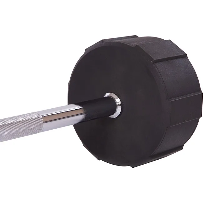 Прямая фиксированная штанга LI NUO TA-3622-45 длина-121см 45кг