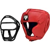 Шлем для бокса RDX T1 With Removable Face Cage Red