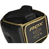 Шолом для боксу RDX F6 Kara Head Guard Matte Golden