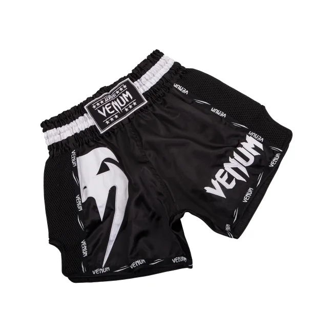 Шорти для тайського боксу VENUM Giant Black White