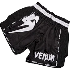 Шорти для тайського боксу VENUM Giant Black White