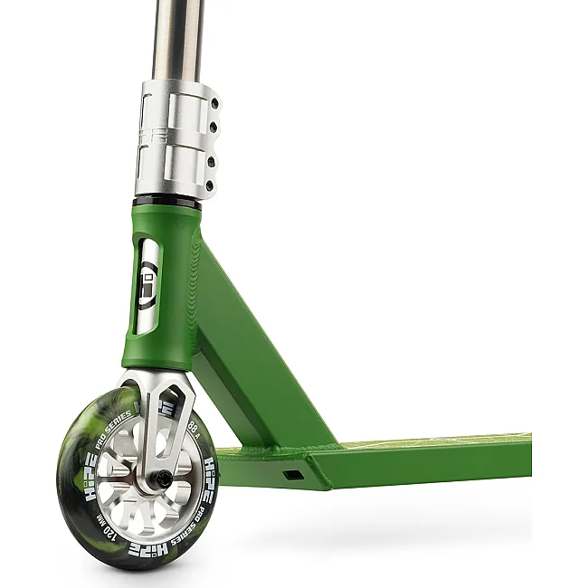 Трюковый самокат HIPE H6 Raw/Green