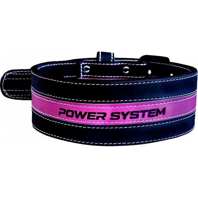Пояс для важкої атлетики Power System PS-3870 Girl Power Black/Pink