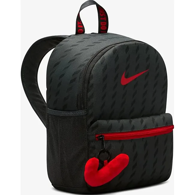 Рюкзак NIKE Y Nk Jdi Mini Bkpk - Su26 Aop 11L черный, красный (для детей) 5 x 33 x 13 см