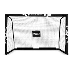 Ворота футбольные Neo-Sport NS-462 180 x 120 x 60 см, черно-белые