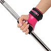 Накладки для подтягивания и тяги LIFTING GRIPS LiveUp LP8758 2шт (Розовый-черный)