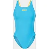 Купальник закрытый для женщин Arena SWIMSUIT TECH MULTI SOLID голубой, желтый (для женщин)
