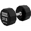 Гантель профессиональная с полиуретановым покрытием HAMMER STRENGHT TA-9215-37_5 (Черный)