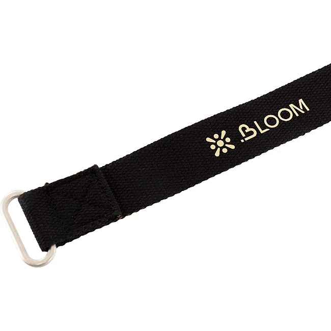 Ремень-стяжка для переноски коврика BLOOM YOGA PAD STRAP LB7089 (Черный)