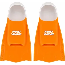 Короткие ласты для тренировок MADWAVE Propellor max M074305 (Оранжевый)