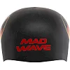 Двухсторонняя шапочка для плавания силиконовая для взрослых MADWAVE Reverse Angry M055434 (Красный-черный)