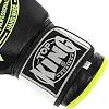 Перчатки для бокса кожа TOP KING TK0363 (Черный-золотой)