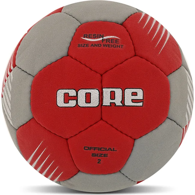 Мяч гандбольный CORE HB-7573-2 (Серый-красный)