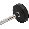 Штанга неразборная с фиксированным весом прямая PEV HAMMER STRENGHT TA-9979-20 (Черный)