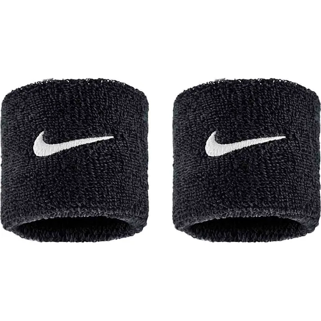 Напульсники NIKE SWOOSH CLASSIC WRISTBANDS 2PK чорний One Size