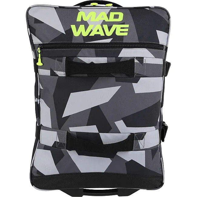 Сумка-валіза на колесах MADWAVE Carry on M112904 (Чорний-сірий)