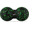 Масажний м'яч подвійний PowerPlay PP-4353 Epp foam peanut ball (d12*24cm.) Чорно/Зелений